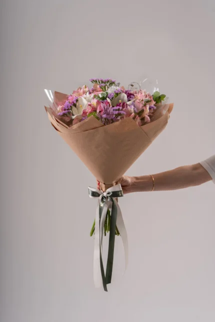 Buquê Redondo Kraft